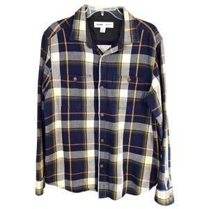 Old Navy Men's Shirt LT Large Tall Button Down Top Neck Size 16